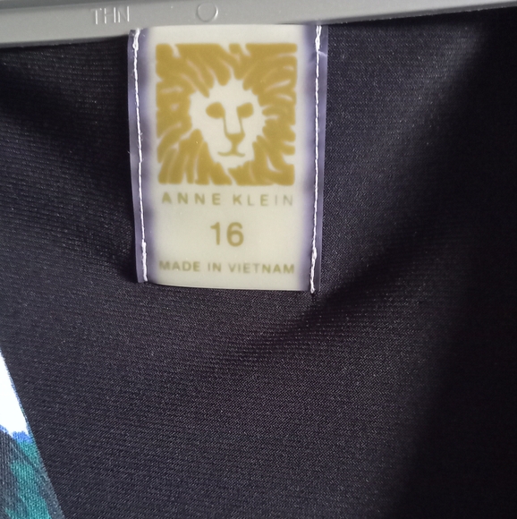 Anne Klein Leopard Wrap Dress size 16 - Picture 3 of 7